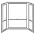 Bay window blinds
